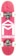 SK8MAFIA House Logo 6.0 Micro Complete Skateboard - pink stain