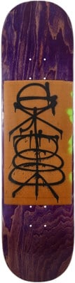 GX1000 Raw 8.25 Skateboard Deck - navy - view large