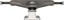 Independent Inverted Kingpin Stage 11 Skateboard Trucks - steel grey 149 - reverse