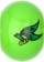 OJ Lil Lime Doodies Skateboard Wheels - lime green (99a) - side