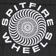 Spitfire Classic '87 Swirl Puff Jacket - black/white - reverse detail