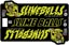 Slime Balls Gremmie Vomit Mini Skateboard Wheels - black (99a) - packaging