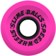 Slime Balls Scarf Balls OG Slime Cruiser Skateboard Wheels - pink (78a) - reverse