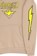 Krooked Bird Lightening Sleeve Hoodie - sandstone/yellow-black - side