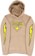 Krooked Bird Lightening Sleeve Hoodie - sandstone/yellow-black - alternate