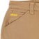 Krooked Eyes Twill Pants - khaki - alternate front detail