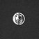 Spitfire Yin Yang Zip Hoodie - charcoal/black-white - front detail