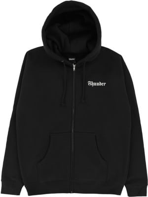 Thunder Worldwide Zip Hoodie - black/grey-green | Tactics