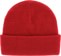 Spitfire Bighead Fill Beanie - dark red/gold - reverse