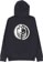 Spitfire Yin Yang Hoodie - navy/black-white - reverse