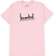 Krooked Skript T-Shirt - light pink
