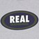 Real Oval T-Shirt - sport grey/navy-olive-white - front detail