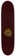 Santa Cruz Pace Occult 8.5 VX Skateboard Deck - top