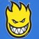 Spitfire Bighead Fill T-Shirt - royal/yellow-white-black - front detail