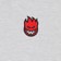 Spitfire Lil Bighead Fill Crew Sweatshirt - grey heather/red/white/black - front detail