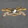 Anti-Hero Eagle Crew Sweatshirt - pigment black/black - front detail