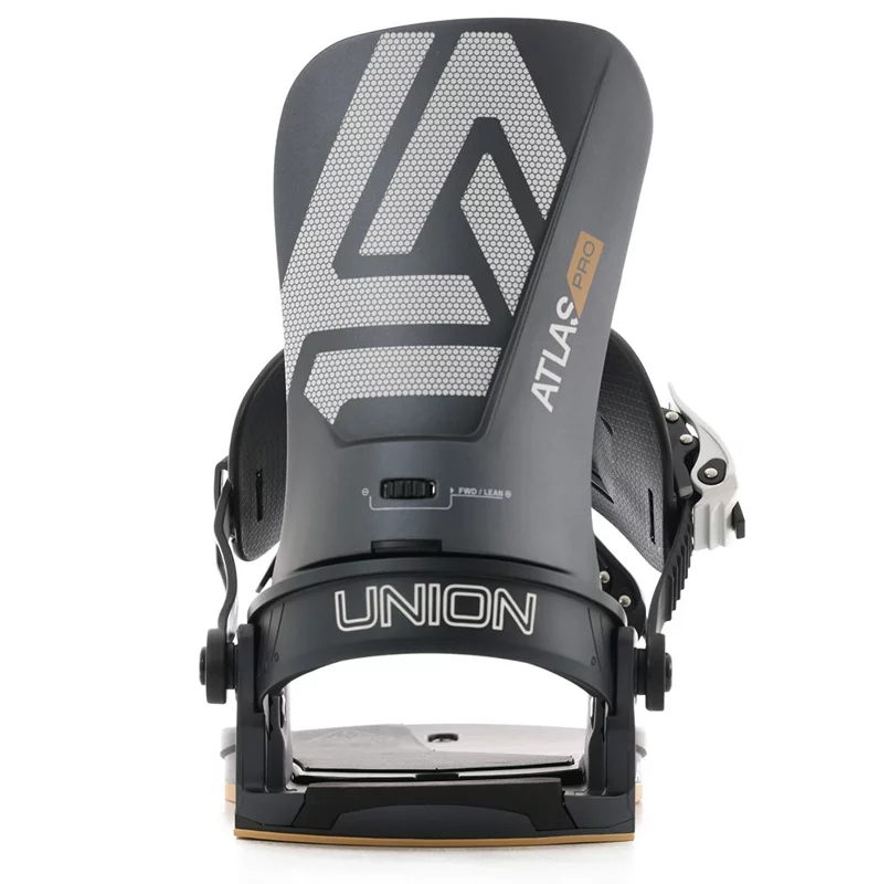 Union Atlas Pro Snowboard Bindings 2025 - metallic black