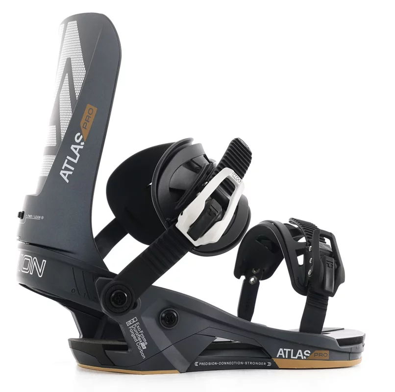 Union Atlas Pro Snowboard Bindings (2025 Closeout) - metallic