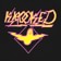 Krooked Bird Lightening Sleeve Crew Sweatshirt - black/yellow-magenta - front detail