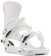 Union Force Classic Snowboard Bindings 2025 - team white - reverse