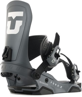 Union Force Snowboard Bindings 2025 - gunmetal - view large