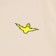 Krooked Bird Lightening T-Shirt - sand/yellow-magenta - front detail