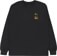 Real Commute L/S T-Shirt - black/orange - front