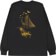 Real Commute L/S T-Shirt - black/orange - reverse