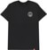 Spitfire Classic Swirl Overlay T-Shirt - black/white-grey - front