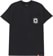 Spitfire Hollow Classic Pocket T-Shirt - black/white - front