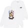 Anti-Hero Fish Bowl L/S T-Shirt - white