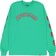 Spitfire Old E Bighead Fill Sleeve L/S T-Shirt - kelly green/red-white-black