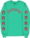 Spitfire Old E Bighead Fill Sleeve L/S T-Shirt - kelly green/red-white-black - alternate