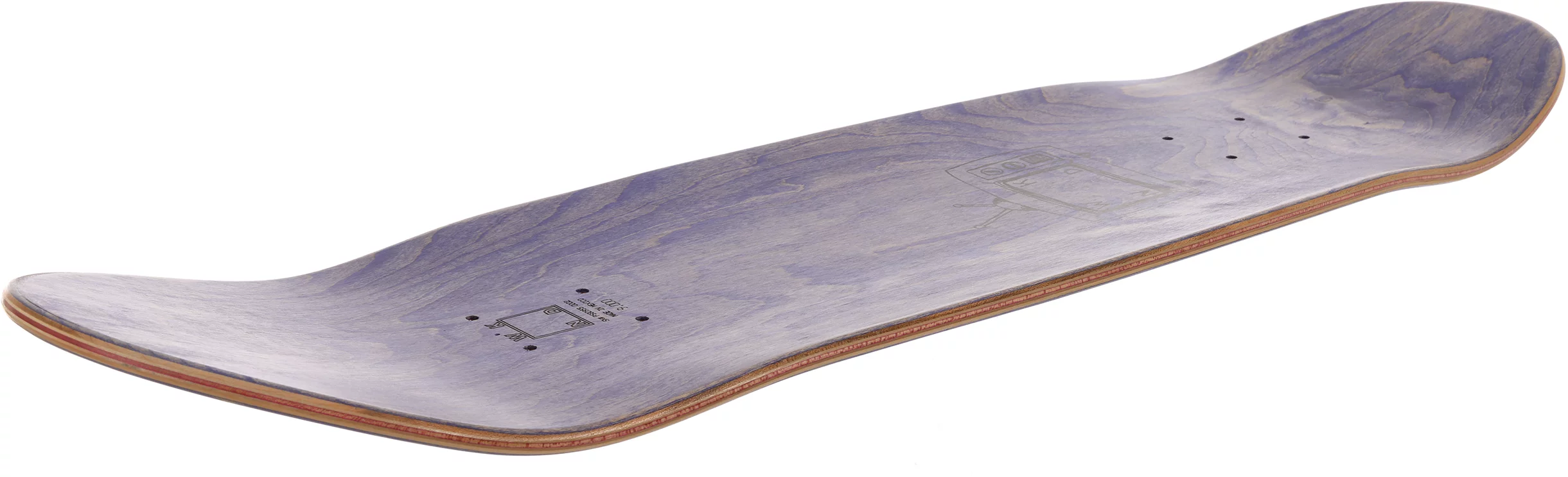 WKND Logo 9.0 Egg Shape Skateboard Deck - white/blue | Tactics