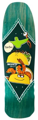 Krooked Barbee Shrimp Taco 9.3 Skateboard Deck - view large