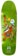Krooked Sandoval Running Wild 9.81 Wheel Wells Skateboard Deck - green