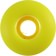 Bones 100's OG Formula V4 Wide Skateboard Wheels - neonderthal yellow (100a) - reverse