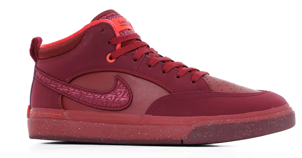 Nike SB Leo PRM Skate Shoes - dark beetroot/dark beetroot