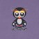 Frog Secret Penguin T-Shirt - soft purple - front detail