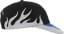 WKND Flame Snapback Hat - black - side