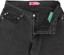 Frog Five Pocket Denim Jeans - washed black - open