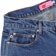 Frog Five Pocket Denim Jeans - super blue - front detail