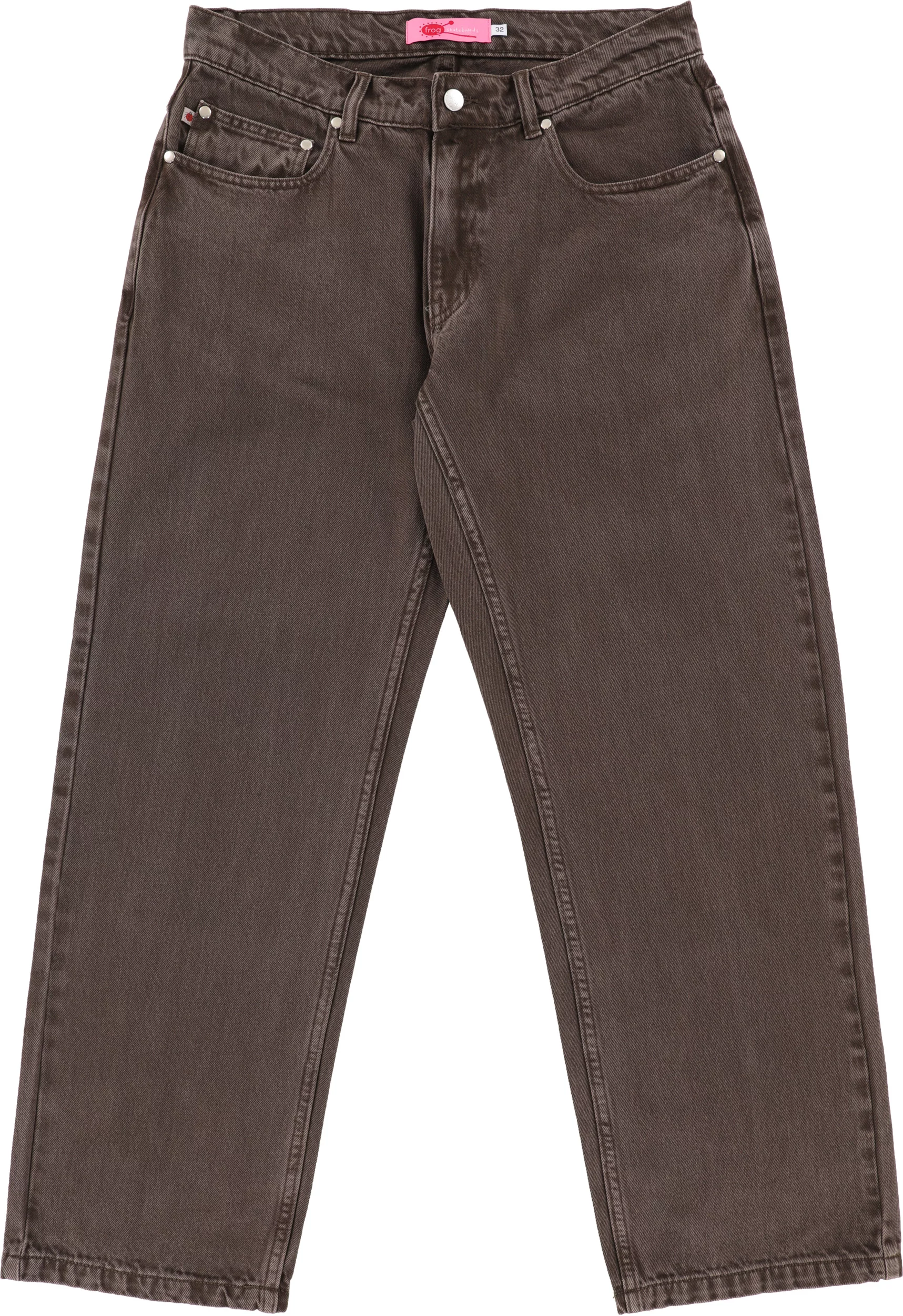 パンツ FROG FIVE POCKET DENIM BROWN 34 Frog Five Pocket Denim Jeans - brown | Tactics