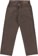 Frog Five Pocket Denim Jeans - brown - reverse
