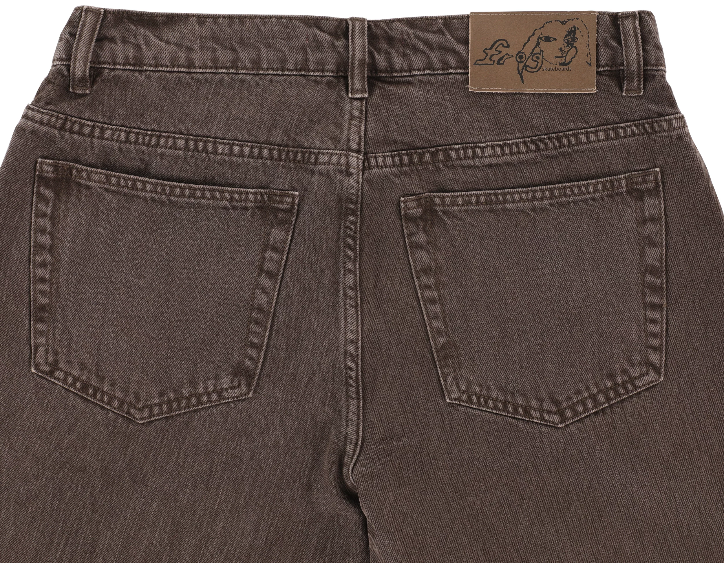 Frog Five Pocket Denim Jeans - brown | Tactics