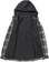 Volcom Insulated Riding Flannel Jacket - stone - open