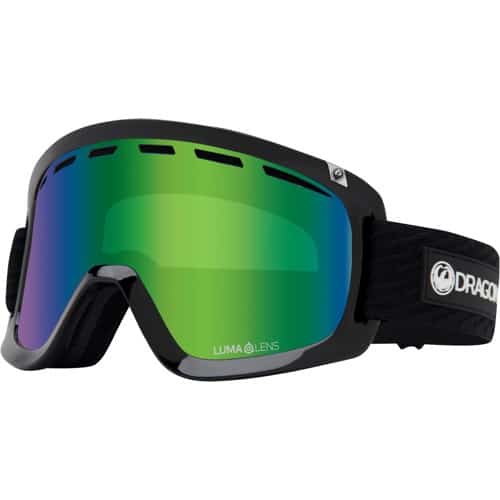 DRAGON D1　CORDOVAN Dragon D1 OTG Goggles + Bonus Lens - cordovan/lumalens midnight +