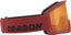Dragon DX3 L OTG Goggles - cordovan/lumalens amber lens - alternate side
