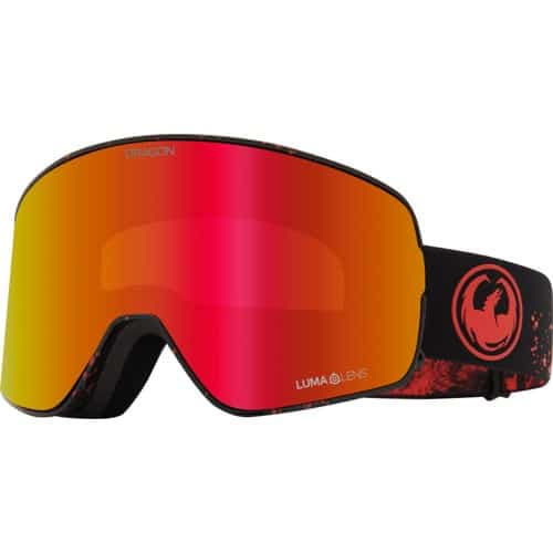 Dragon NFX2 Goggles + Bonus Lens - kaiju/lumalens red ion +