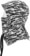 Burton Burke Hood Face Mask - zebra camo - alternate side